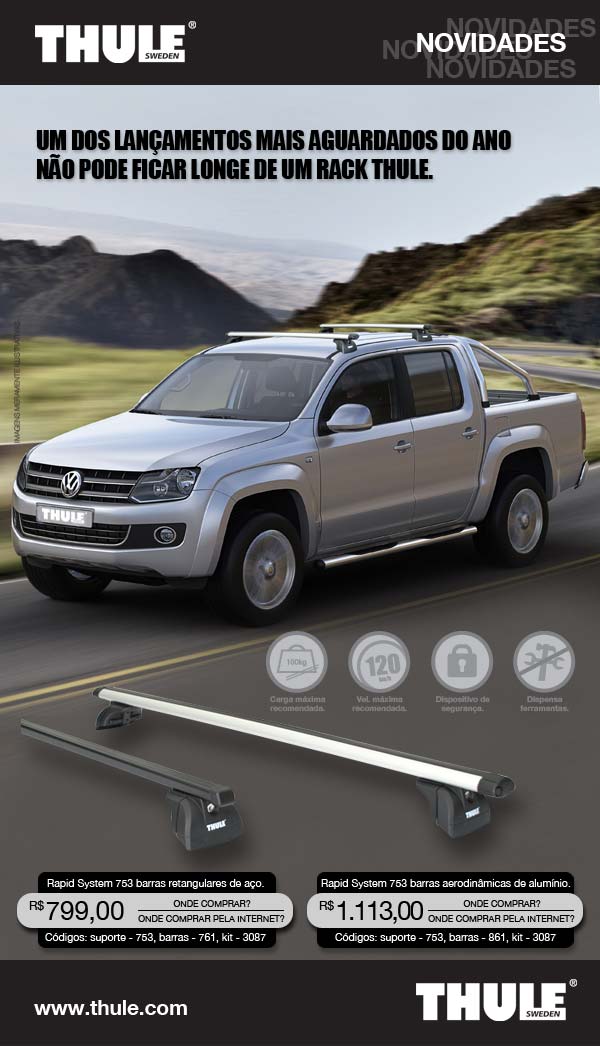 WEBRACKS RACK THULE PARA VW AMAROK
